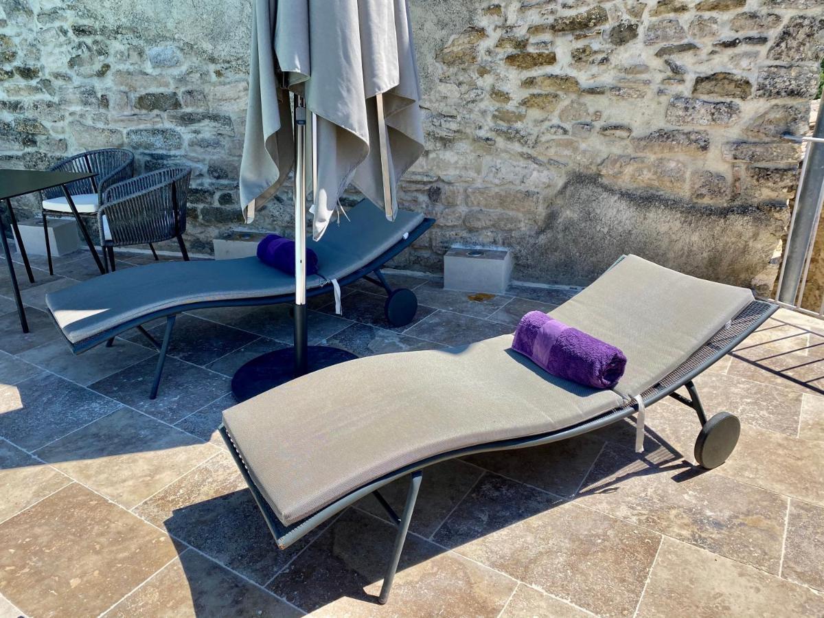 La Maison Des Vendangeurs - Table D'Hotes Le Soir Du Jeudi Au Dimanche- Jacuzzi - Balneo Spa - Acces Piscine Pour Toutes Les Chambres Sauf Studio Coquet- Piscine De Mai A Mi-Octobre Martignargues Bagian luar foto